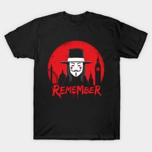 Remember the 5th of November T-Shirt